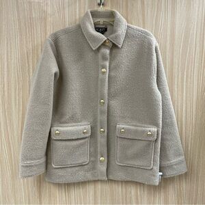 J. Crew tan shacket size XS